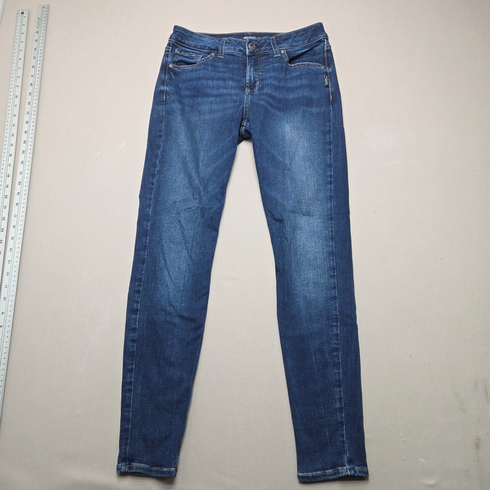 Silver Jeans Avery Super Skinny Stretch Medium Wash Denim Women W28 L29